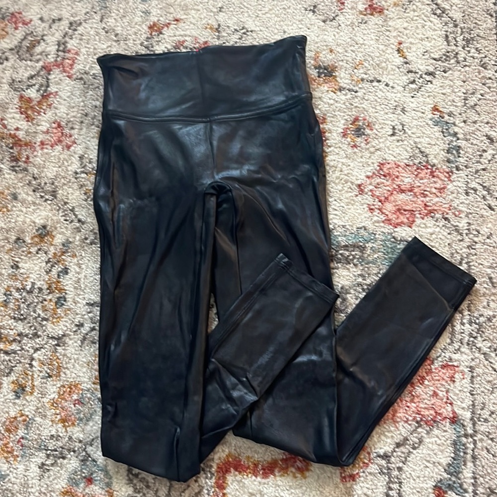 Spanx Leather Leggings